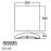 MDC - Plafon Nomi S 40X40 3Xe27 Cromo Mate-Arenado 5-6995-35-22