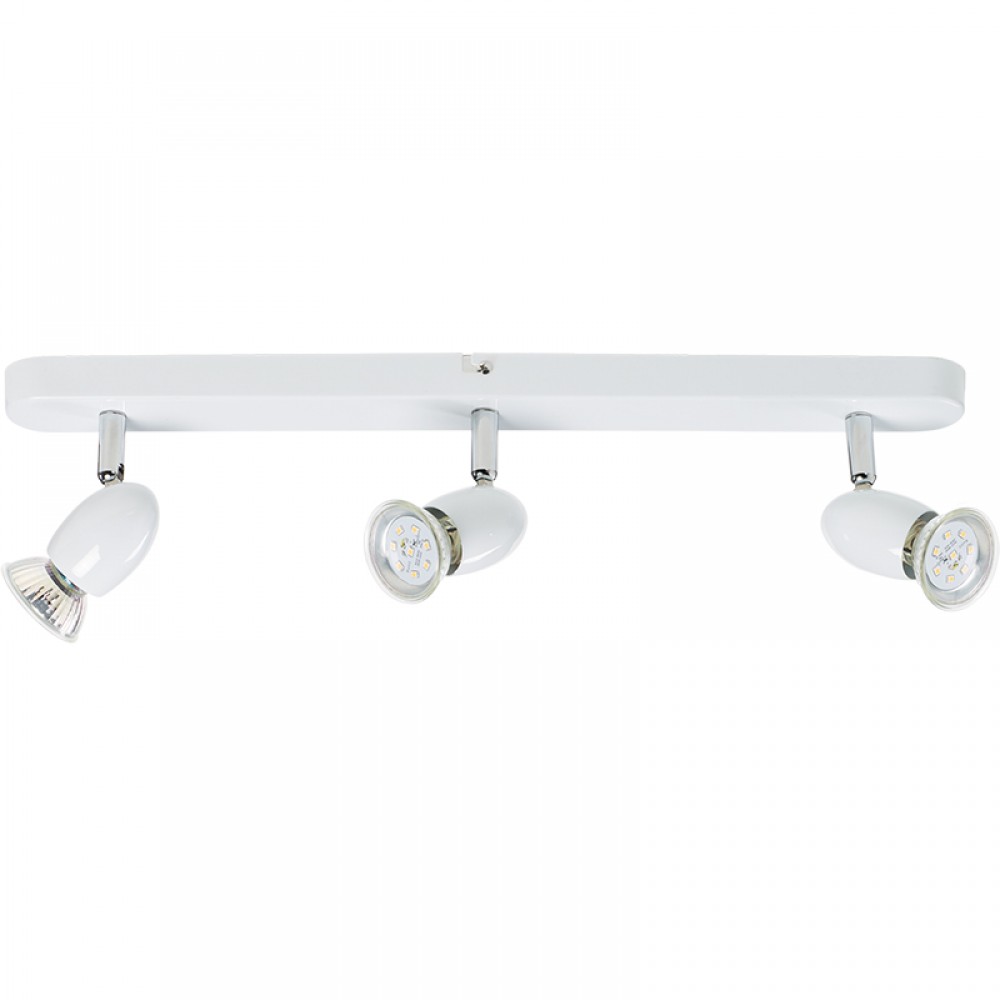 MDC iluminacion, MDC - Foco Ouvi Regleta 3Xgu10 Blanco 5-7012-80-01