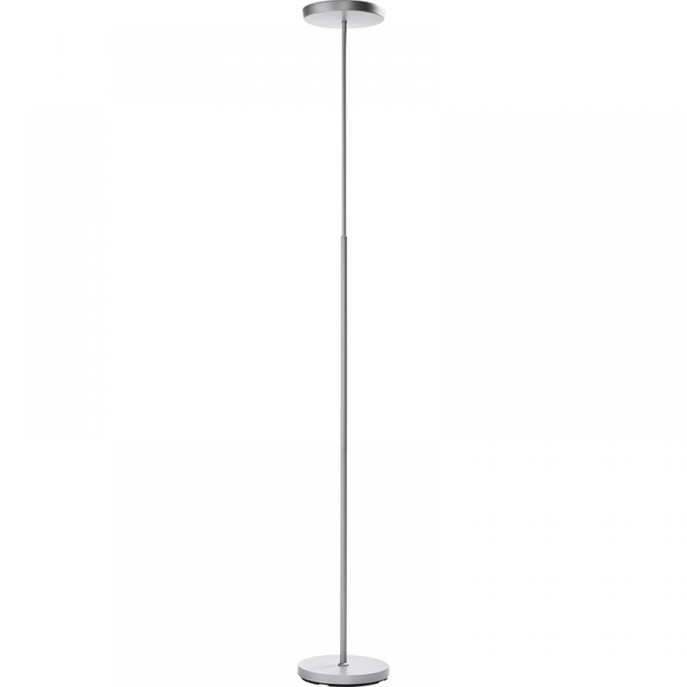 MDC iluminacion, MDC - Lampara Pie Led 18W Less Plata 5-7064-89-34