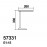 MDC - Sobremesa Stil Led 5W 3300-5500K Blanco 5-7331-80-21