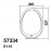 MDC - Sobremesa Ring Led 2,4W 260Lum 4000K Plata-Touch 5-7334-32-21