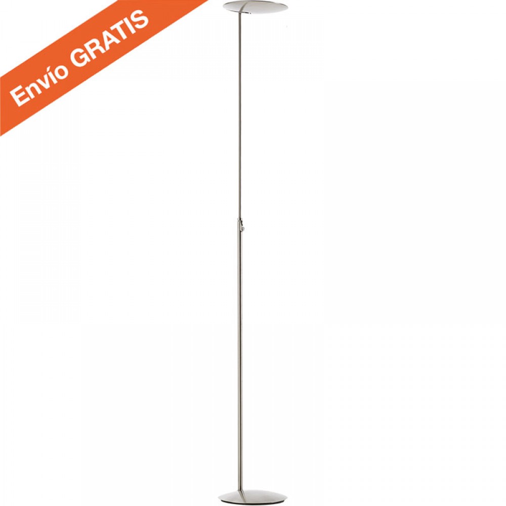 MDC iluminacion, MDC - Pie Led Moderno 30W Sione Niquel 5-7351-35-20