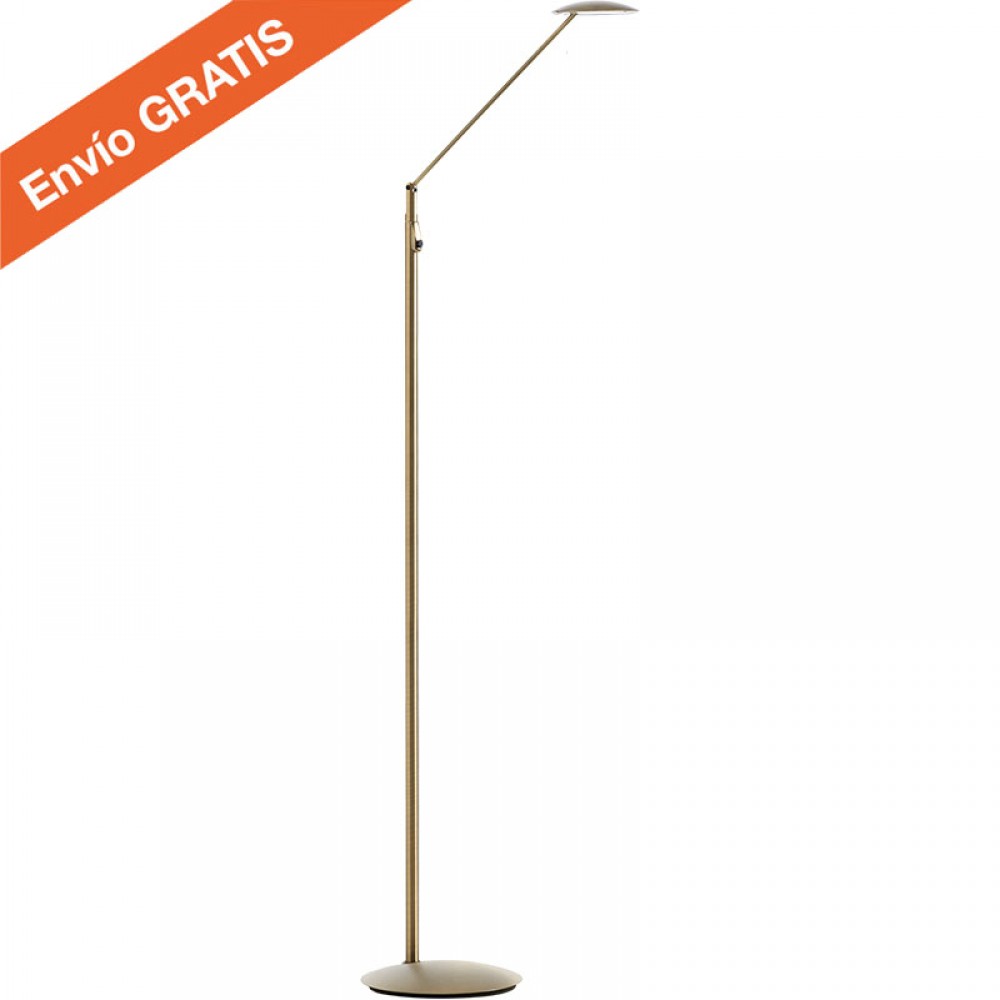 MDC iluminacion, MDC - Pie Lectura 7W Led Sione Cuero 5-7352-43-20