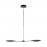 MDC - Colgante Sione Led 2X18W Negro Mate-Cromo 5-7353-06-02