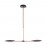 MDC - Colgante Sione Led 2X18W Antracita-Cobre 5-7353-07-02