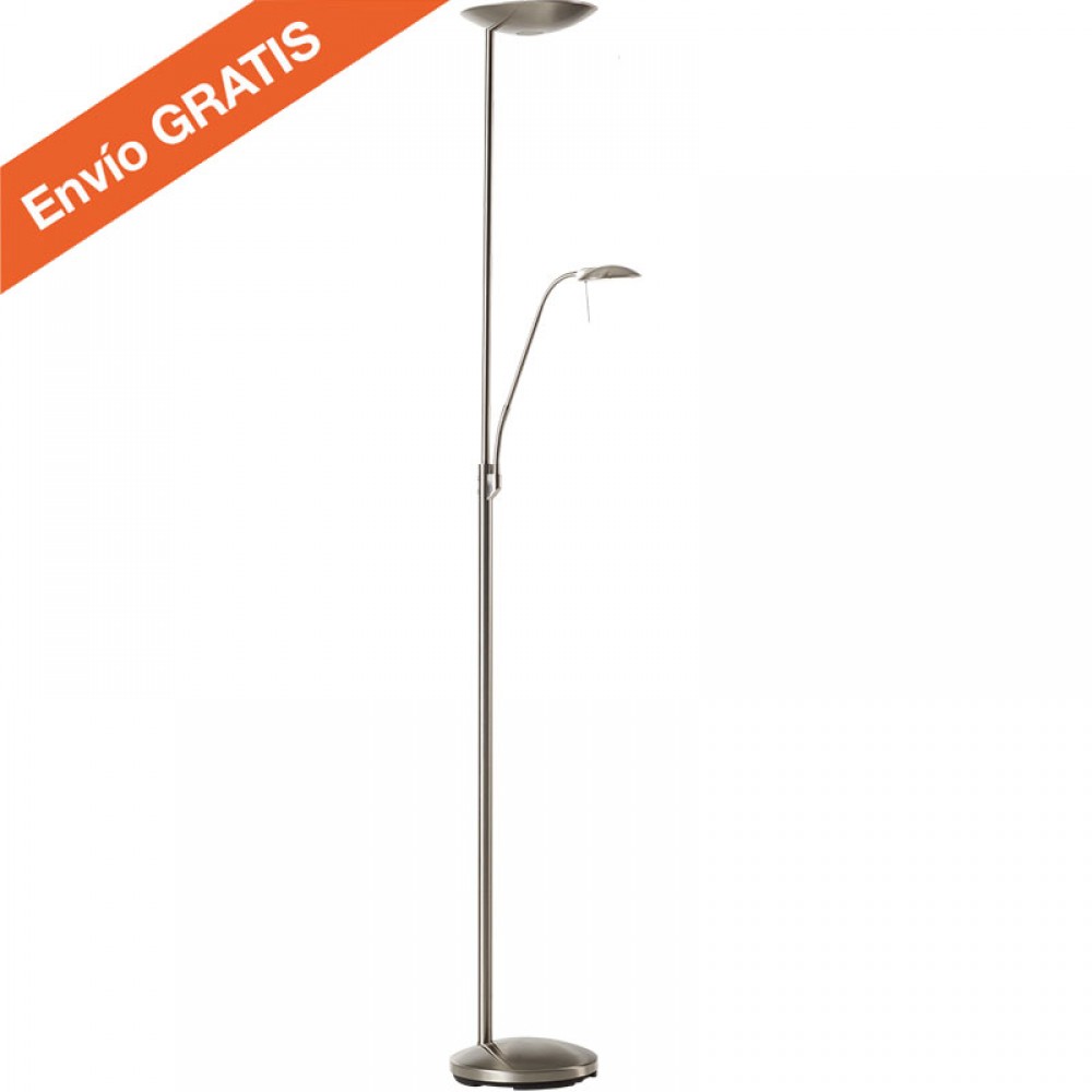 MDC iluminacion, MDC - Pie Led Con Lector Koa Plus Niquel 5-7363-35-20