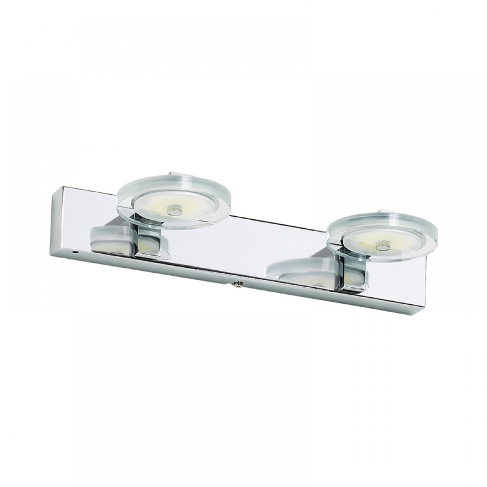 MDC iluminacion, MDC - Aplique Onix R2 Led 2X6W 4000K Cromo Ip44 5-7371-30-03