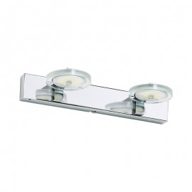 MDC - Aplique Onix R2 Led 2X6W 4000K Cromo Ip44 5-7371-30-03