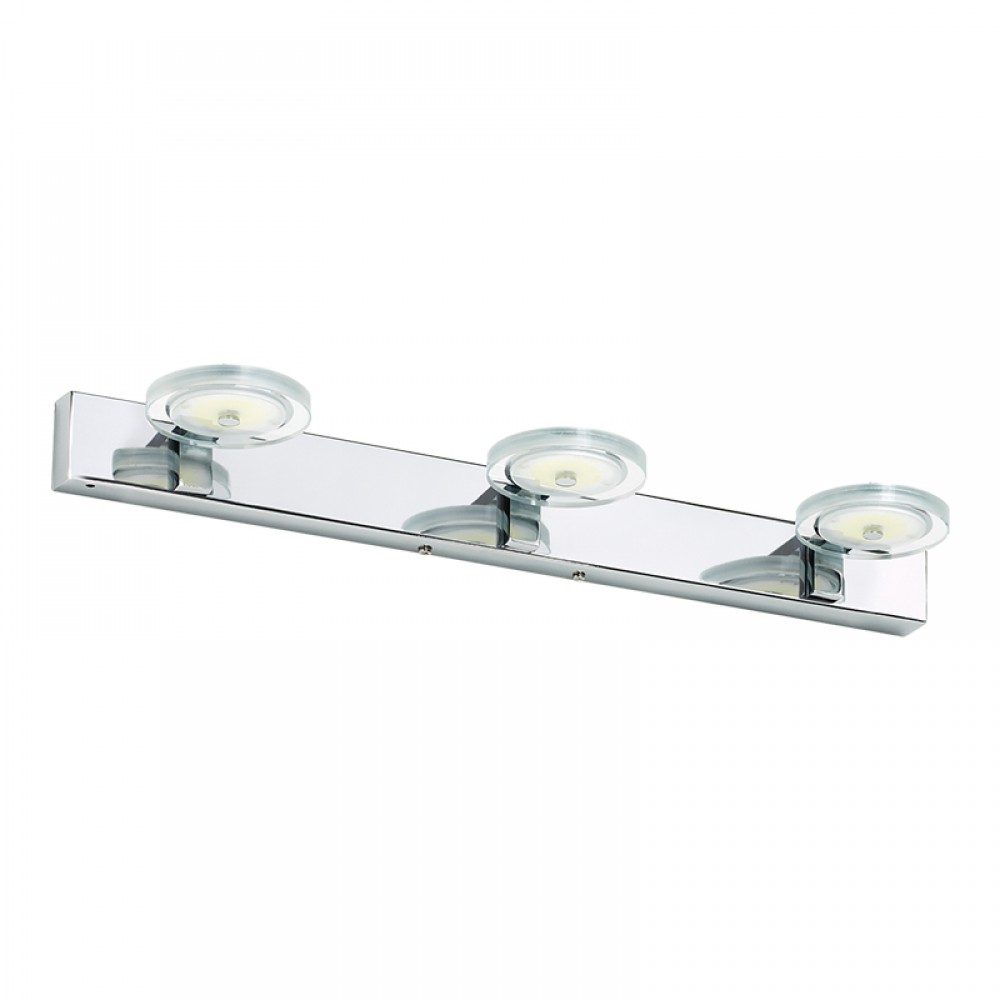MDC iluminacion, MDC - Aplique Onix R3 Led 3X6W 4000K Cromo Ip44 5-7372-30-03