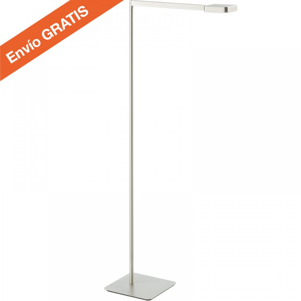 MDC iluminacion, MDC - Pie Led Lectura 6W Finess Niquel 5-7401-97-20