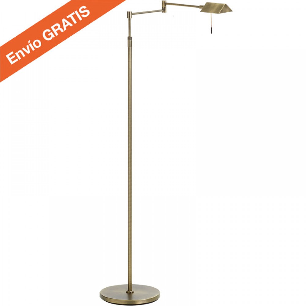 MDC iluminacion, MDC - Pie Led Lectura 10W Lite Cuero 5-7504-43-20