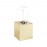 MDC - Sobremesa Cubik E27 Oro Cepillado 5-7534-04-16