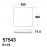MDC - Plafon Lipsa Led 24W 4000K 33X33Cm Bl Estrella 5-7543-70-72