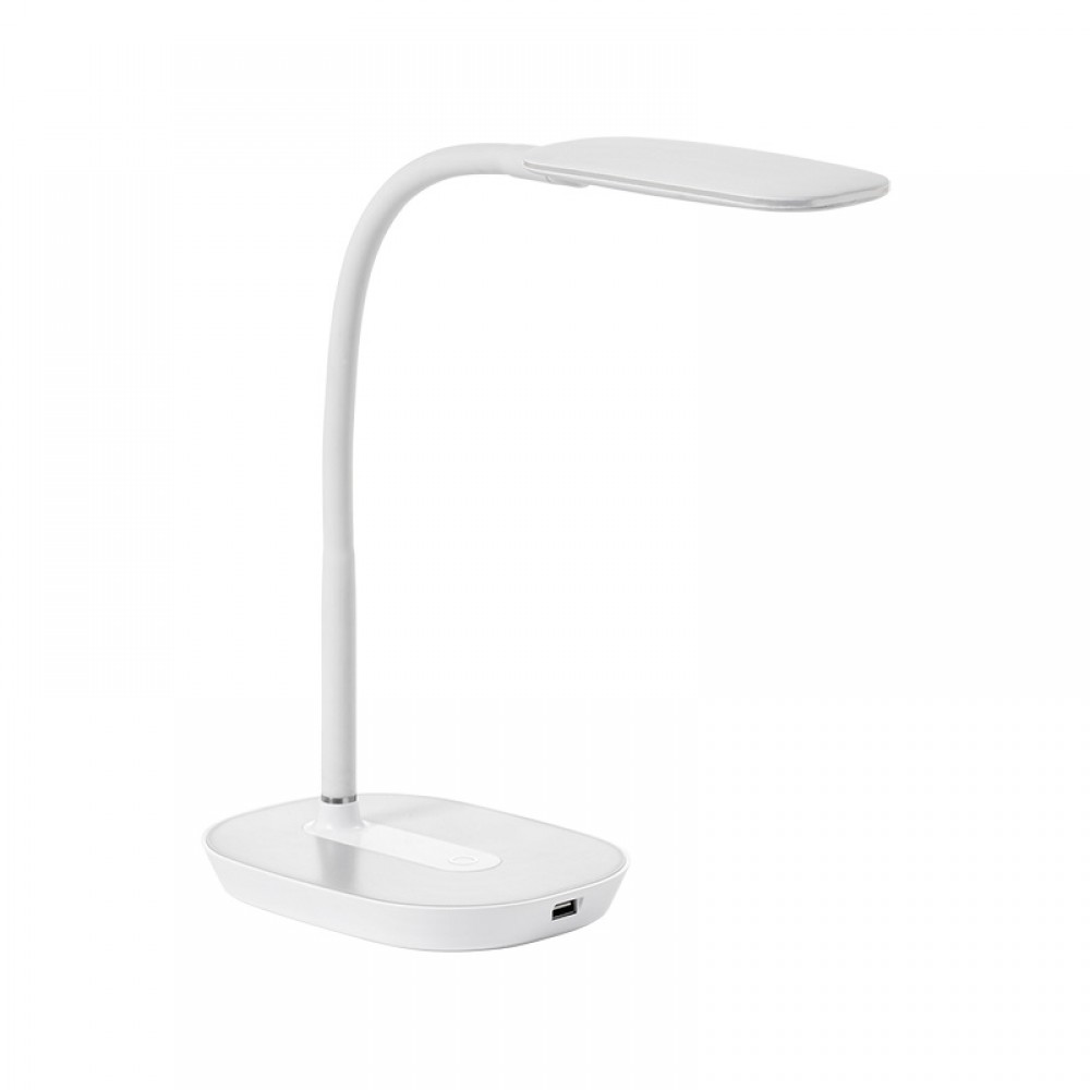 MDC iluminacion, MDC - Sobremesa Lena Led 6,5W Touch 3 Steps-Usb Bl-Gris 5-7552-83-01