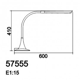 MDC iluminacion, MDC - Sobremesa Mins Led 7,5W Touch Dim Blanco 5-7555-80-01