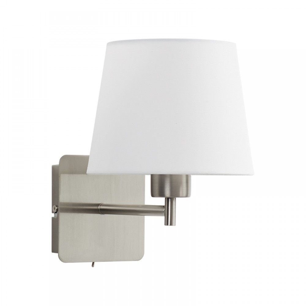 MDC iluminacion, MDC - Aplique Mailand E27 Cromo M-Pant Blanca 5-7559-35-25
