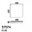 MDC - Plafon Eras Led 45W 4000K 43X43Cm Blanco 5-7574-80-72