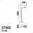 MDC - Pie Led Pantalla Finess S Niquel 5-7582-97-21
