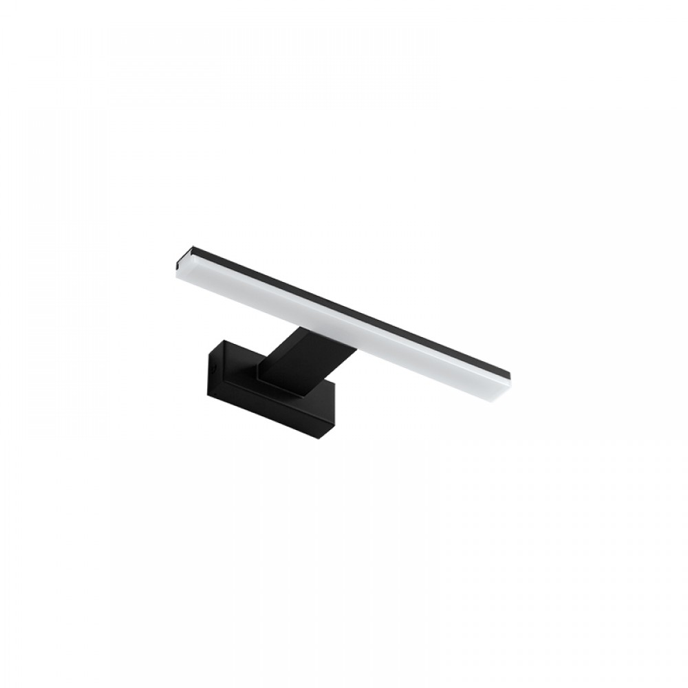 MDC iluminacion, MDC - Aplique Baño Tiwall Negro Led 8W 300Mm 4000K Ip44 5-7596-91-05