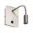 MDC - Aplique Reader Flex 3W Cromo Mate 5-7602-35-02