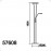 MDC - Pie Anello Moderno Led 30W Niquel 5-7608-35-20