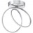 MDC - Plafon Cercles Led 28W ø250Mm 3000K Plata 5-7612-32-02