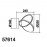 MDC - Aplique Cercles Led 12W ø250Mm 3000K Plata 5-7614-32-02