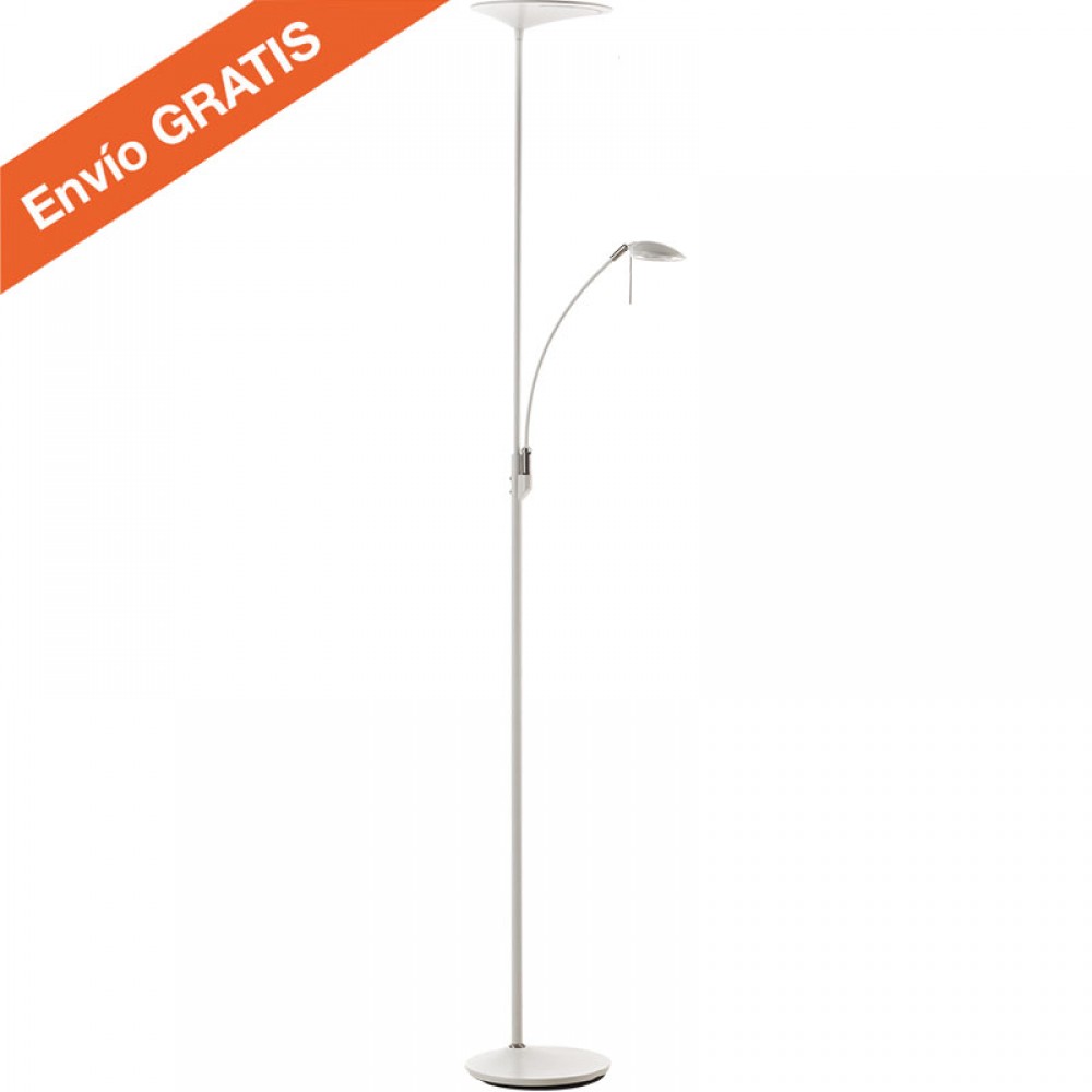 MDC iluminacion, MDC - Pie Led Con Lector Dixon Blanco 5-7620-54-20 5-7620-54-20