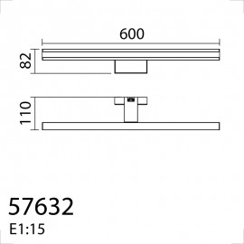MDC iluminacion, MDC - Aplique Baño Tribe Blanco M Led 2X10W 600Mm Cct 30-45K Ip44 5-7632-81-05