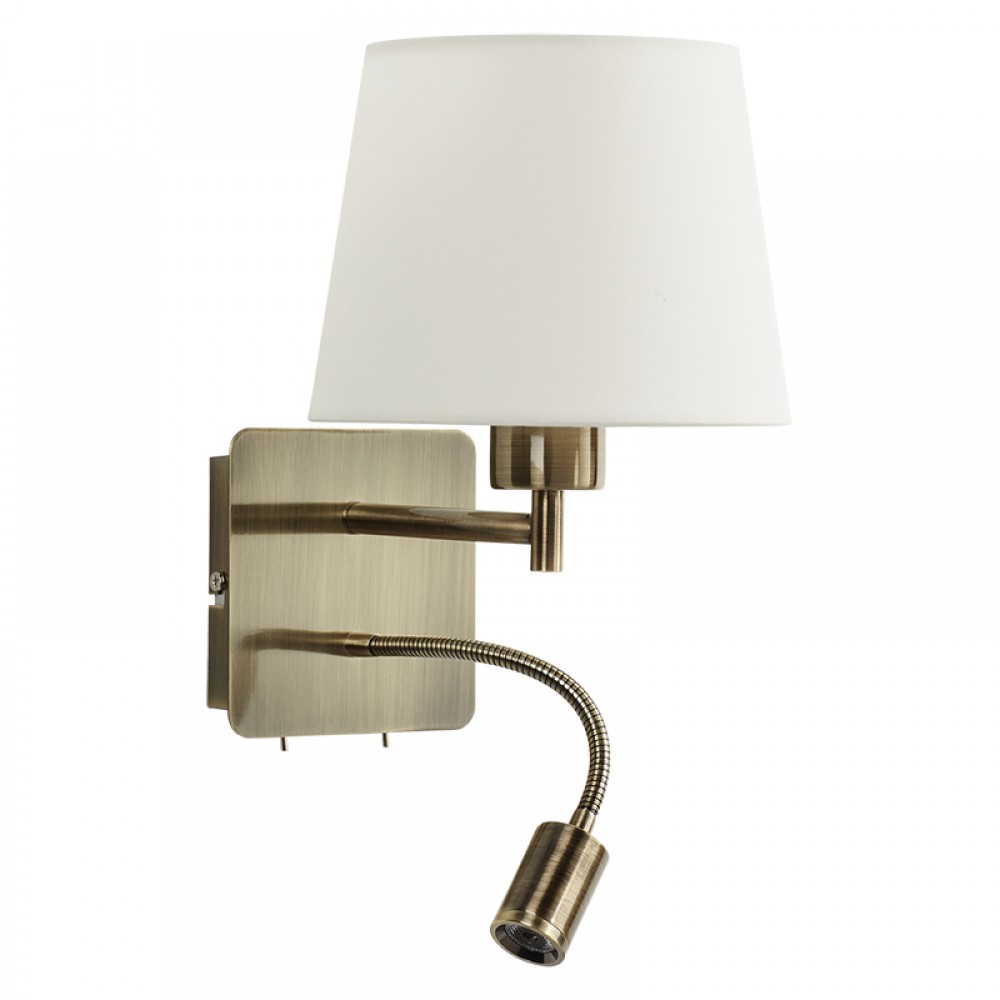 MDC iluminacion, MDC - Aplique Mailand Flexe27-Led 3W Medalla 5-7634-44-31