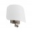 MDC - Aplique Elea 1Xe27-Led 3W Cr Mate-Pant Blanca 5-7636-35-25
