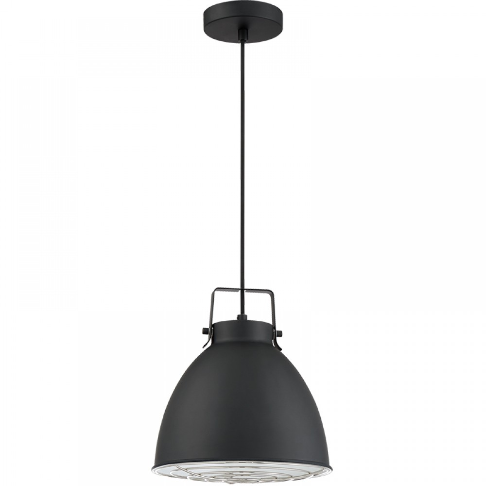 MDC iluminacion, MDC - Colgante Atlas E27 Negro 5-7657-90-21