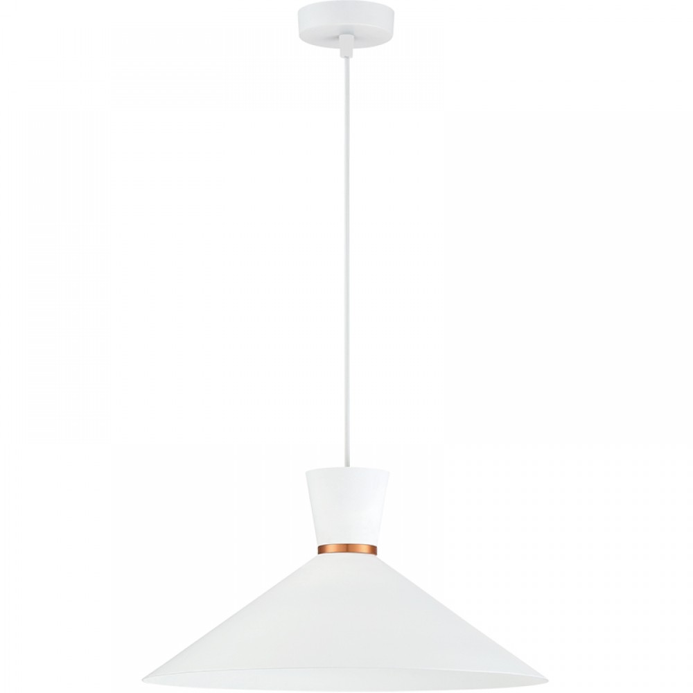 MDC iluminacion, MDC - Colgante Circus Xl ø400Mm 1Xe27 Blanco 5-7662-80-21