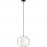 MDC - Colgante Olympia ø200Xh180 Doble Cristal Transp 5-7665-01-21
