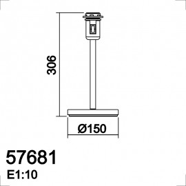MDC iluminacion, MDC - Sobremesa Led Pantalla Roomer Niquel 5-7681-35-16