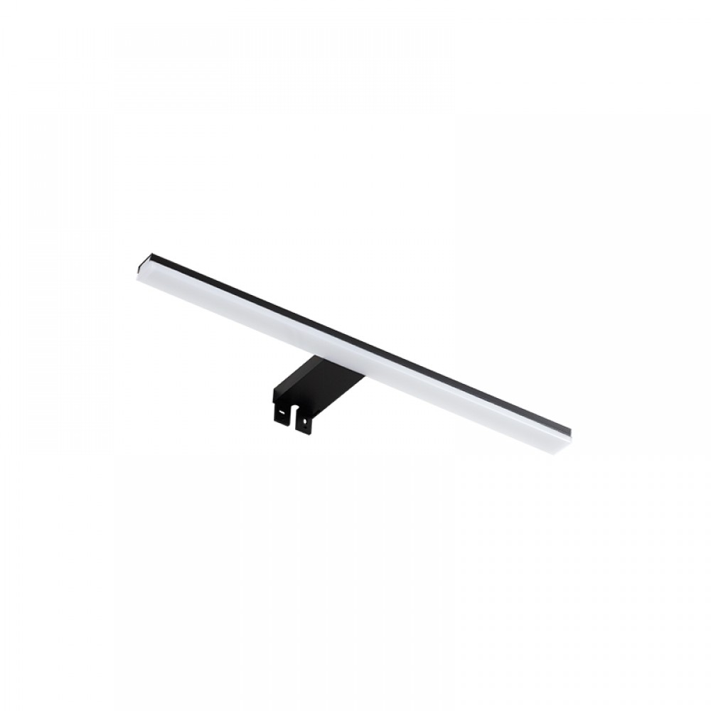 MDC iluminacion, MDC - Aplique Baño Tiwall Kit Negro Led 12W 450Mm 3000K Ip44 5-7686-91-09