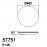 MDC - Plafon Eros App Opal Led 65W Ø480Mm Cct 3K-6K App-Rc 5-7751-68-02