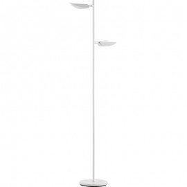 MDC iluminacion, MDC - Pie Senda Blanco Mate Led 2X7W 3000K 5-7780-81-02