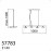 MDC - Lampara Senda Blanco Mate Led 4X7W 3000K 5-7783-81-02