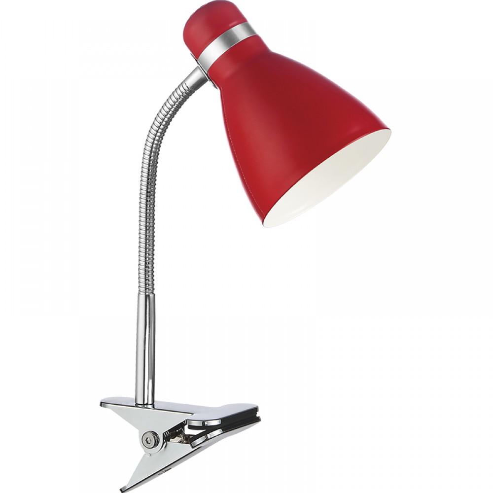 MDC iluminacion, MDC - Pinza Flexo Clip Rojo E27 5-7791-51-01
