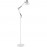 MDC - Pie Lectura Artic Blanco-Cromo Mate E27 5-7794-81-01