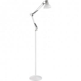 MDC - Pie Lectura Artic Blanco-Cromo Mate E27 5-7794-81-01