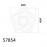 MDC - Plafon Bismi Mw Led 52W Diam 480Mm Cct-Rc 5-7854-81-02