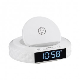 MDC - Flexo Led Chargy Blanco Wireless Carg-Reloj 5-7862-81-02