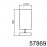 MDC - Lm Sunny Cromo Mate E14 Ivory Shade Touch 5-7869-35-04