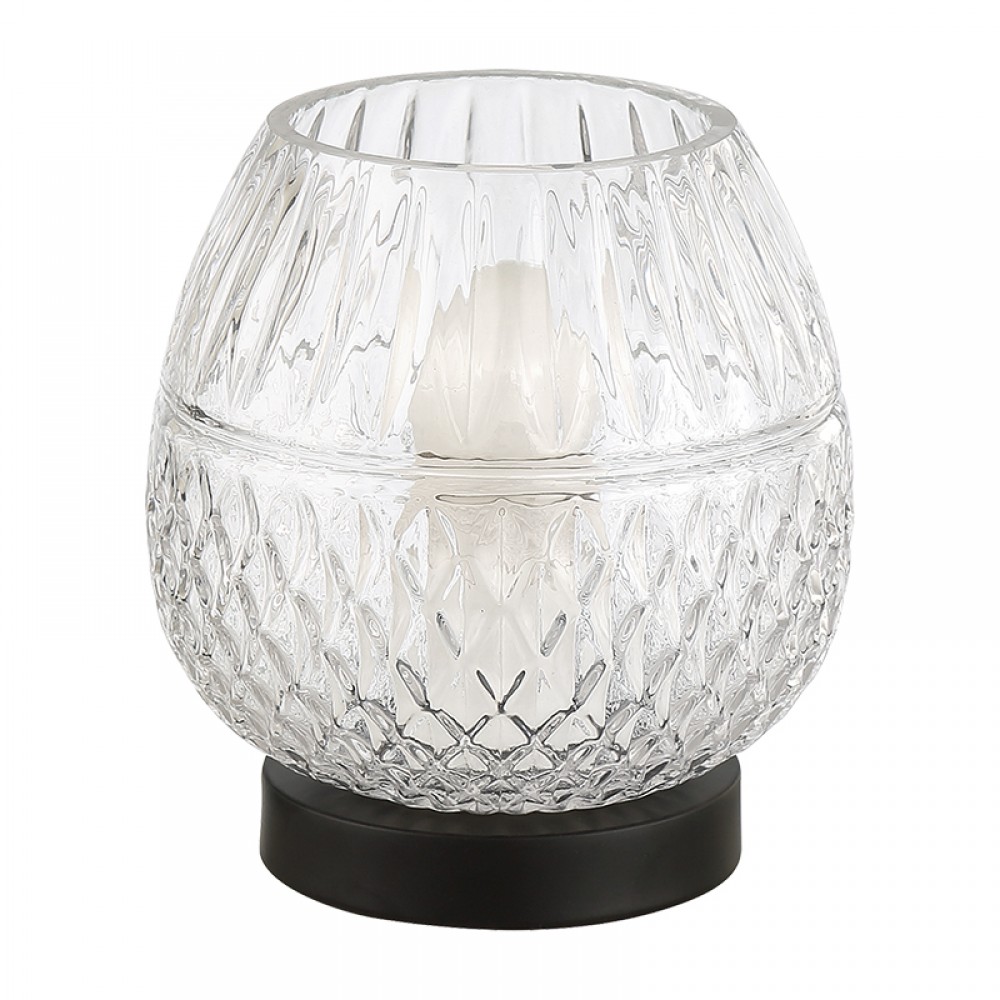 MDC iluminacion, MDC - Sobremesa Lyra E27 Cristal Transparent 5-7914-68-01