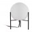 MDC - Sobremesa Neil Negro-Cristal Opal E27 5-7920-91-01
