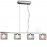 Lampara Led Eclipse Cromo 4 Tulipas 506514