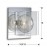 Aplique Led Eclipse 1L Cromo Cristal Moldeado 506847