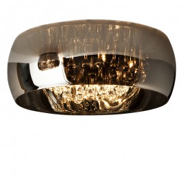 Schuller, Plafon Led Argos Cromo Lagrimas Tipo Murano 6 G9 6W 508030